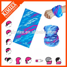 Bandana multifuncional elástica personalizada tubular personalizada